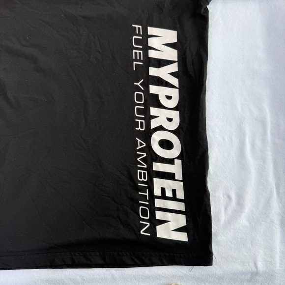 My Protein Black Short Sleeve Crew Neck Tee Size Small - Picture 2 of 8